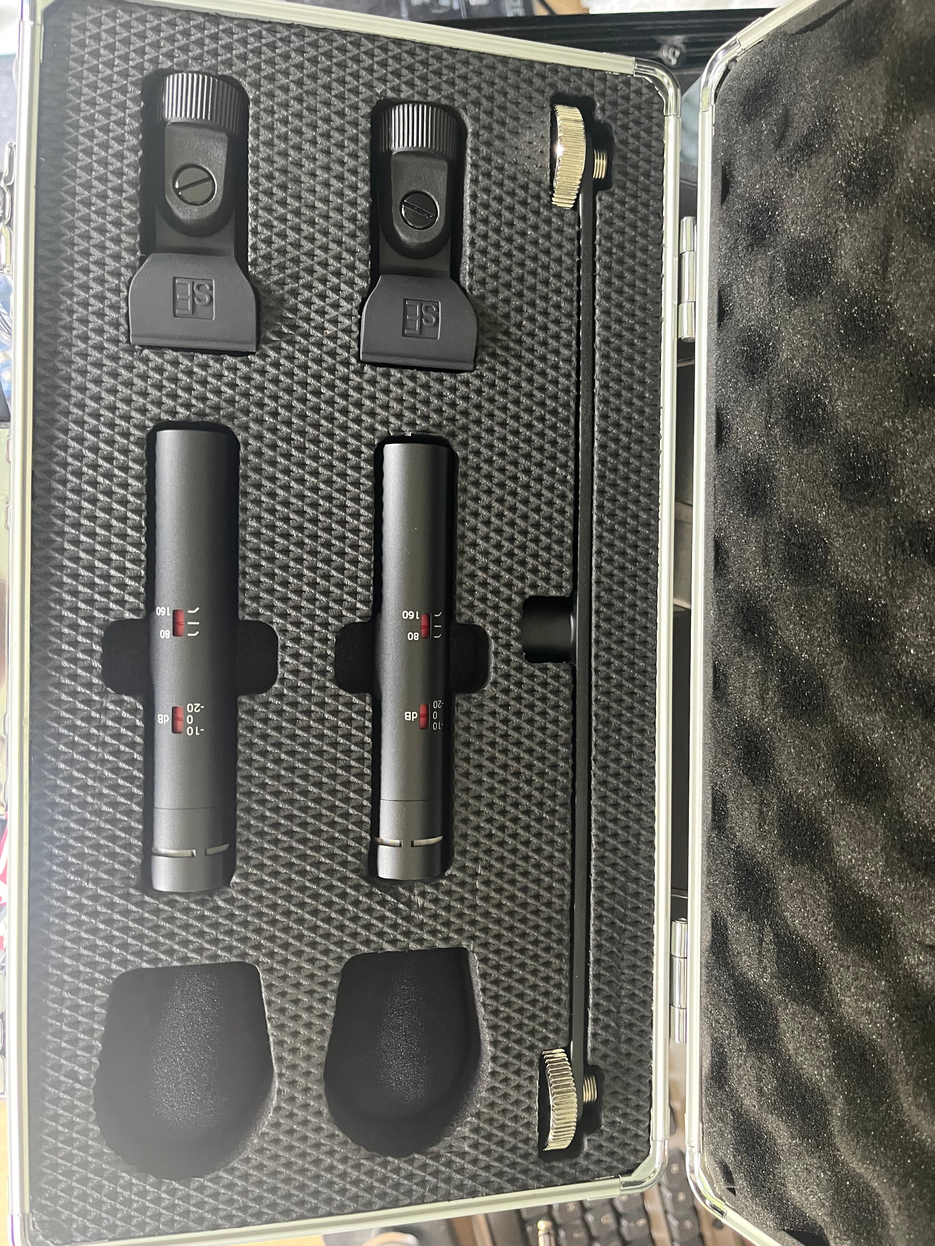 se8 matched pair professionele microfoons voor studio- of veldopname.